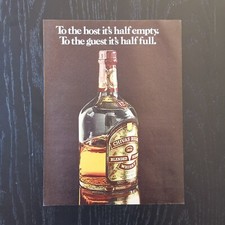 1982 Chivas Regal Whisky - Original AD Pubblicità Vintage
