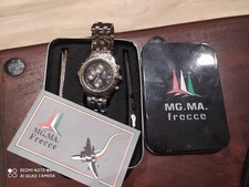 Raro orologio da polso uomo frecce tricolore collezione con scatola - cronografo