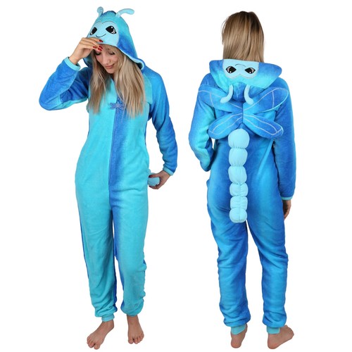 Pigiama intero libellula blu