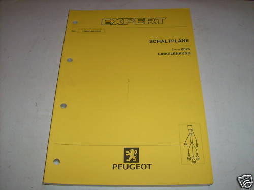 Werkstatthandbuch peugeot - werkstatthandbuch,