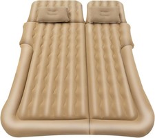 Materasso gonfiabile colore beige 175 x 130 cm