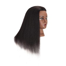 Testa di manichino capelli
