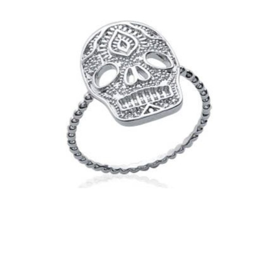 Anello simbolo teschio - anello,