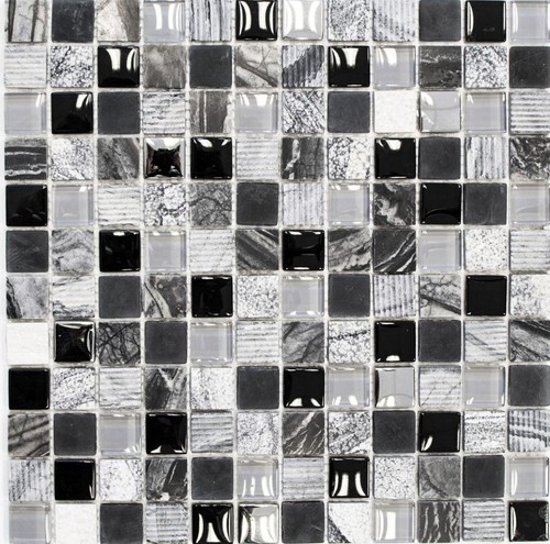 Mosaico vetro pietra - in,