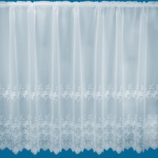 Tenda rete voile ricamata - a,