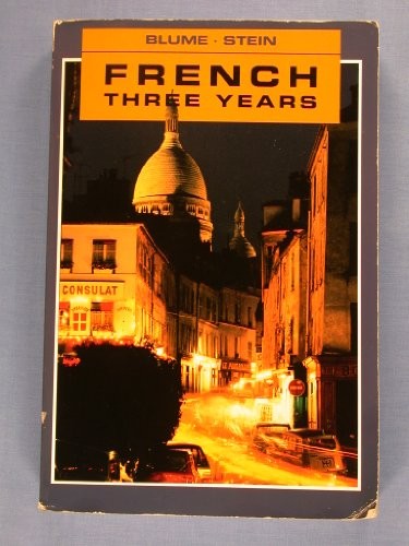 French three years - french, review