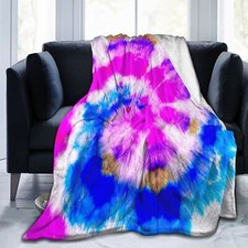 Coperta da soggiorno Tie Dye