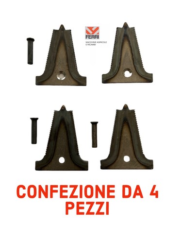 Piastrina dente doppio