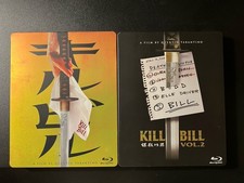 KILL BILL VOL 1 & 2 BLURAY LIMITED EDITION STEELBOOK SET