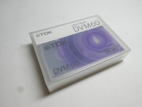 Videocassetta tdk dvm60 - dvm60, alta