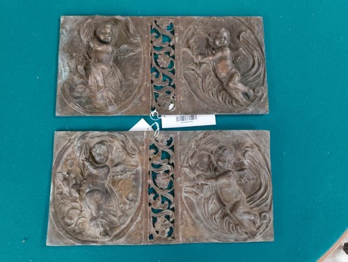 Placche bronzo raffiguranti - placche,