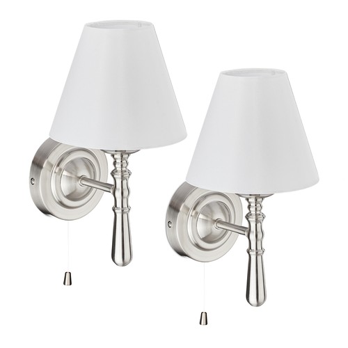 Applique lampada e14 paralume - applique,