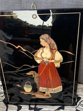 Quadro Vetro pietre dure marmi