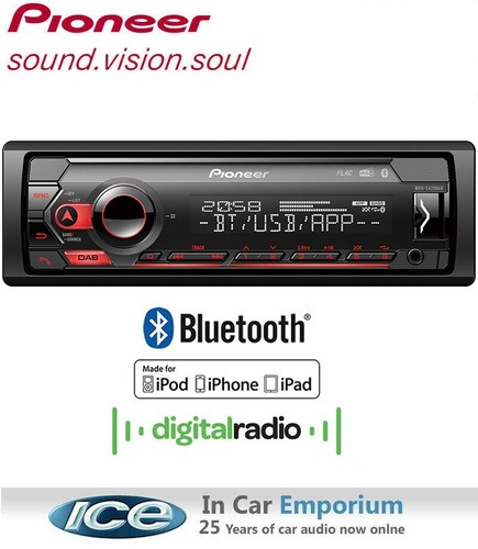 Pioneer mvh s420dab - mvh-s420dab, bluetooth