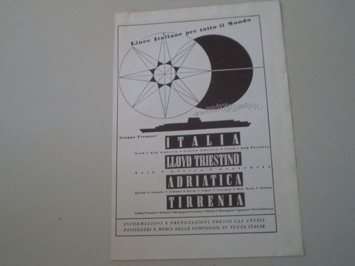 Advertising pubblicità 1959 - advertising,