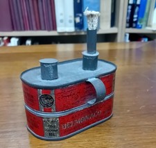 LAMPADA A OLIO, ARTIGIANALE CON SCATOLE DI SARDINE, AFRICA