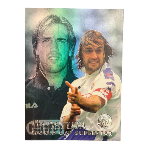 Batistuta card fiorentina - card,