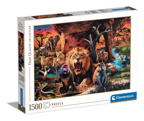 Puzzle 1500 tribal society - puzzle,