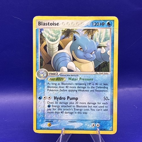 Pokémon tcg blastoise 100 - pokémon, 14/100