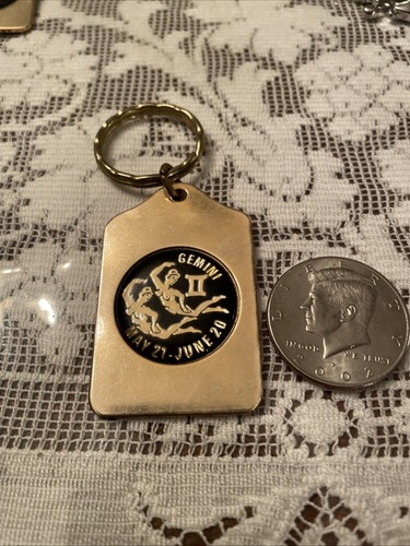 Portachiavi vintage placcato