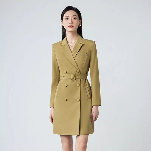 Vestito tubino donna - tubino, giallo