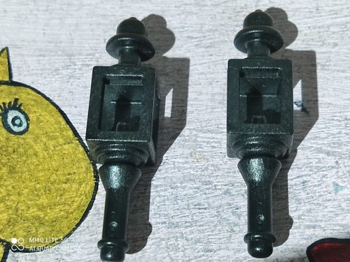 Playmobil faroles negros - x2,