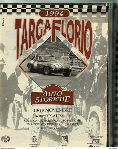 Targa florio autostoriche - targa,
