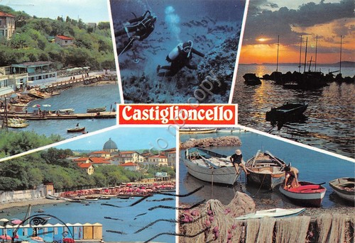 Cartolina castiglioncello - cartolina,