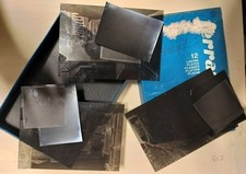 BELLA - POTENZA - 3 NEGATIVE IN LASTRA DI VETRO E CELLULOIDE IN SCATOLA D'EPOCA