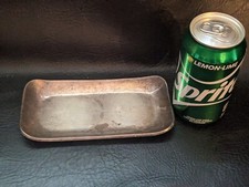 Vassoio Piatto Anfer In Argento Sterling 925 Messico 7 X 3,5 Pollici 5,5 Oz