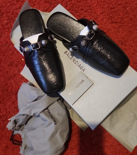 Mules uomo balanciaga pelle - mules,