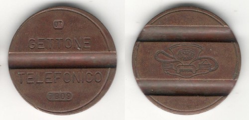 Gettone telefonico 7809 - gettone, ut