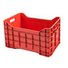 Cassetta in plastica per ortofrutta 40 Lt, base e pareti chiuse