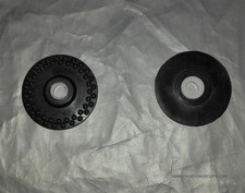 2 Ruote in gomma nuove per