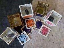 Scatolina legno intarsiata con