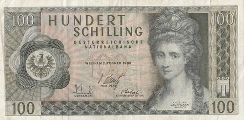 Austria banconota 100 - banconota,