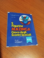 BUSTINA FIGURINE MAZINGA Gelati Motta 1980 piena sigillata full  packet