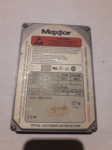 Maxtor 7345at 330mb hard - hard, disk