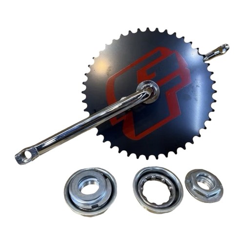 1set pedivella bici bmx - pedivella,