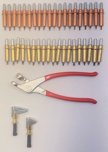 Cleco spring kit 1 8 - kit, 43-pc