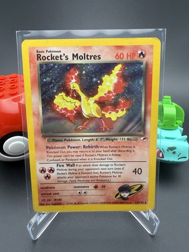 Pokemon tcg rocket moltres - pokemon,