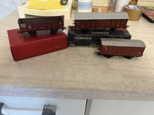 Carro Fs Chiuso Bachelite Rivarossi Anni 50Più Due Carri Fs Rivarossi Anni 70 Ho