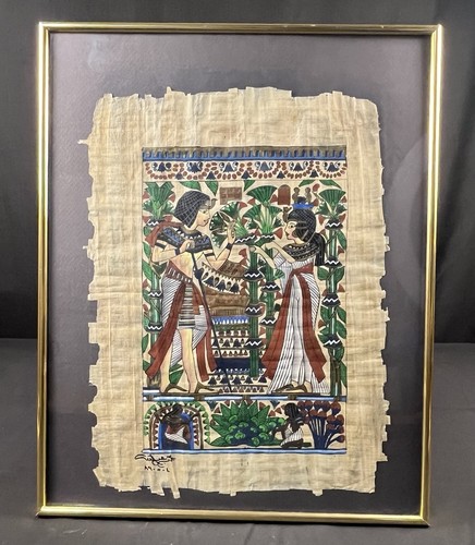 Carta papiro antico egizio