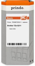 ORIGINAL Prindo Nastro Nero su bianco PRSBBTZES211 Basic
