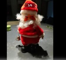 babbo natale vintage con movimento