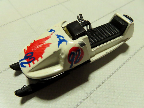 Motoslitta modellino vintage