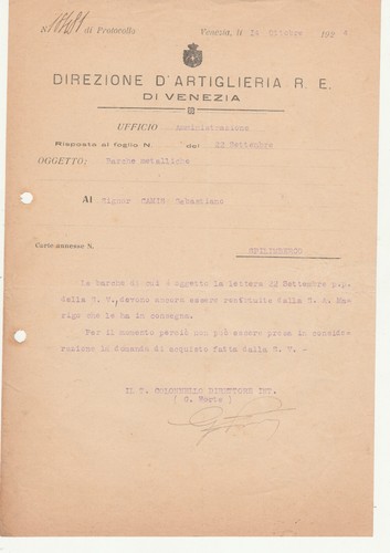 Lettera direzione - lettera,