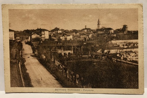 Cartolina settimo torinese - settimo,