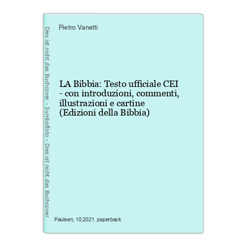 Bibbia testo ufficiale - la,