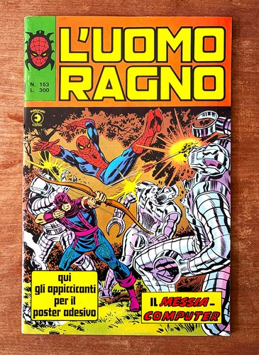 Uomo ragno corno - corno, con